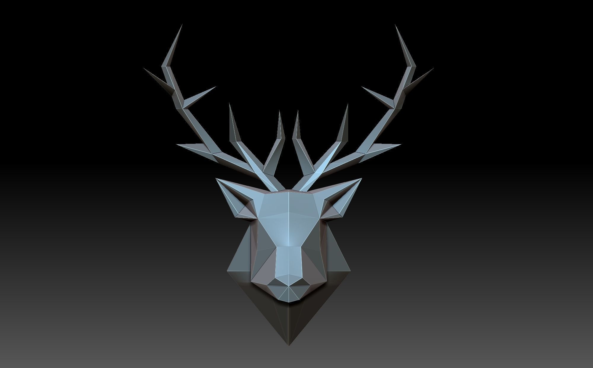 Deer head 3D model 3D printable | CGTrader