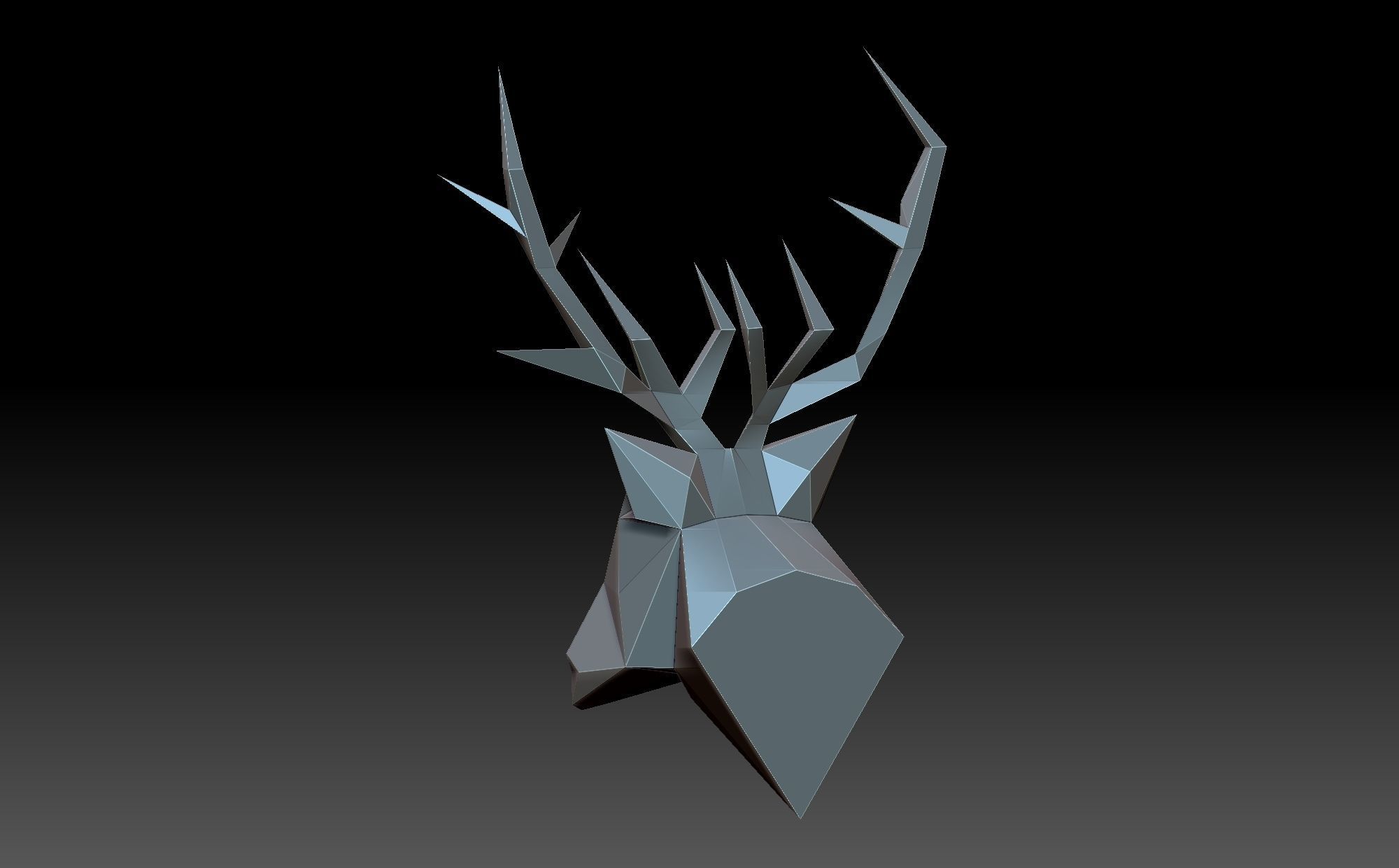 Deer head 3D model 3D printable | CGTrader