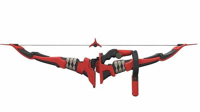 Hanzo bow v2 3D model