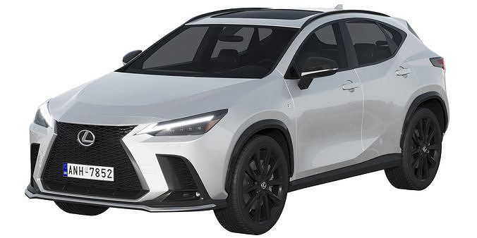 Lexus NX300 F-Sport 2022 3D model