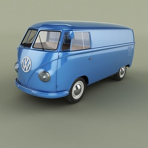 Volkswagen Type 2 van T1 3D model