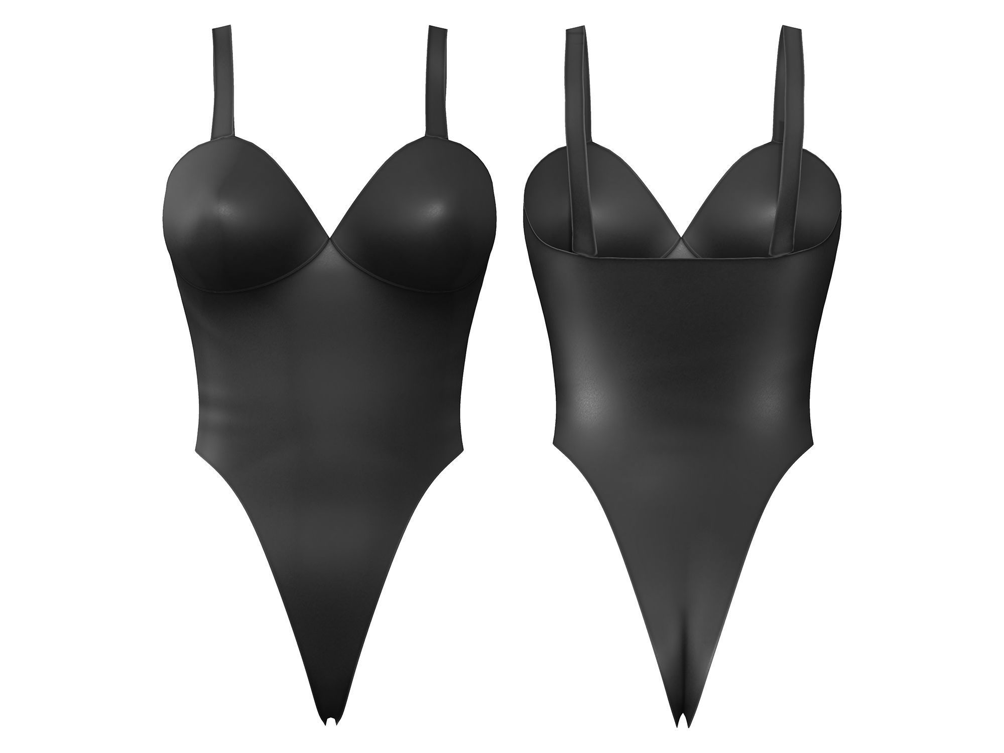 3D model One Piece Body Suit VR / AR / lowpoly CGTrader