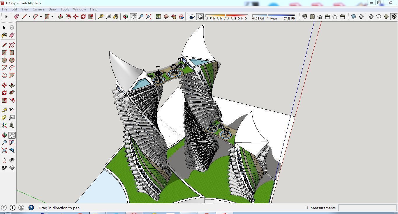 Sketchup Tower B7 Free 3D Model CGTrader sketchup-tower-b7-free-3d-model-cgtrader