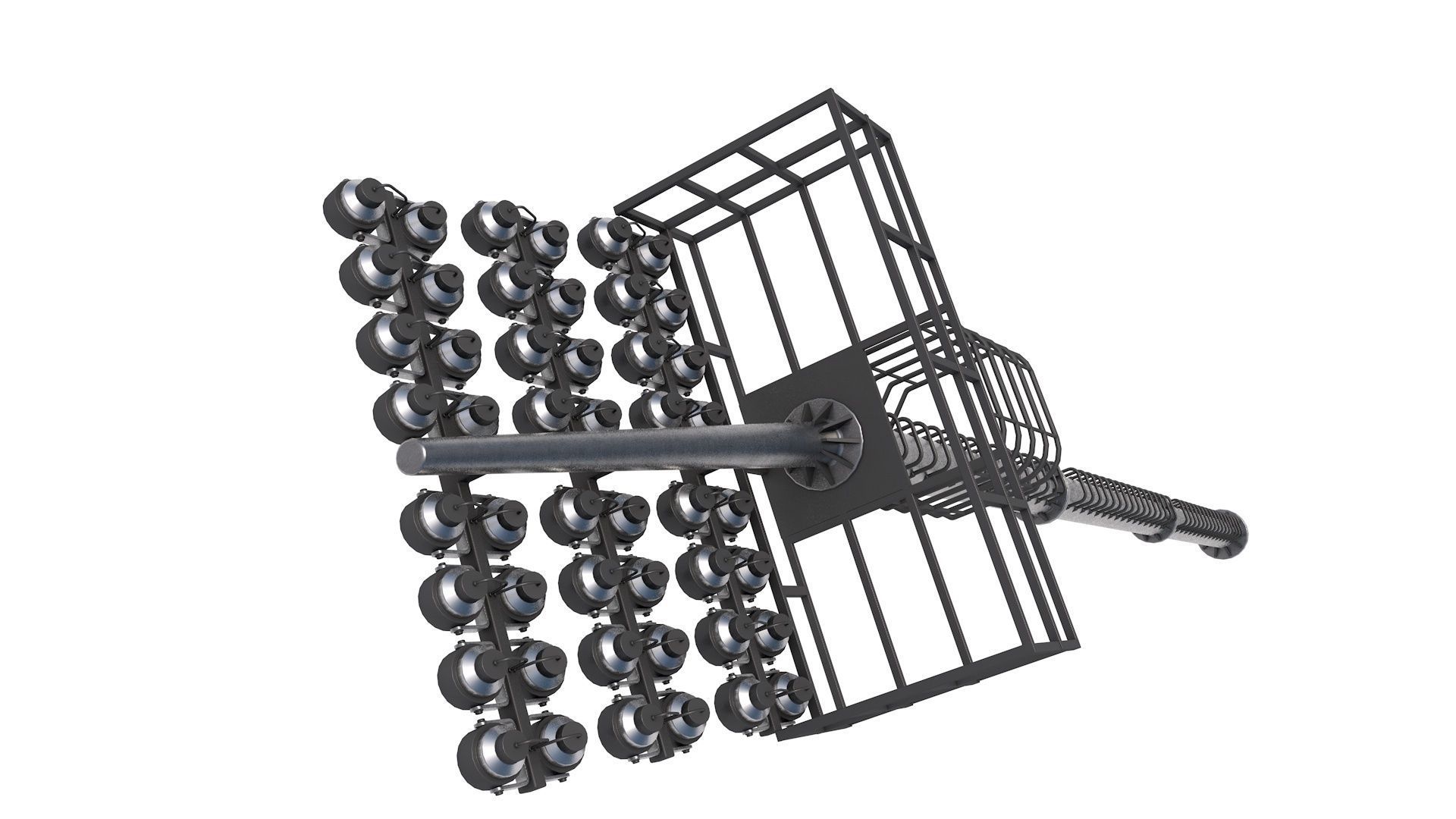 Stadium Lighting 3D model CGTrader