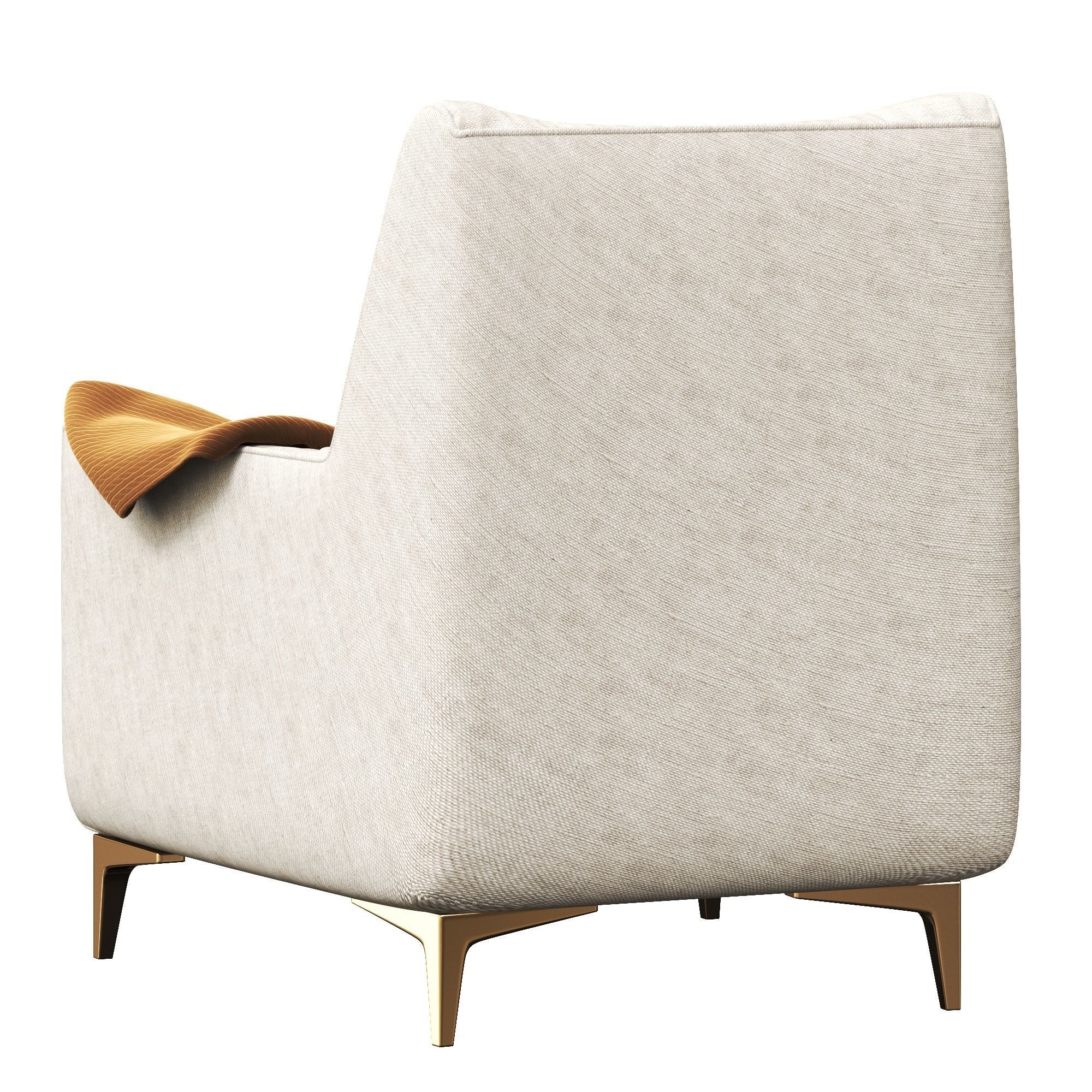 Natuzzi Dolly Armchair 3D model CGTrader