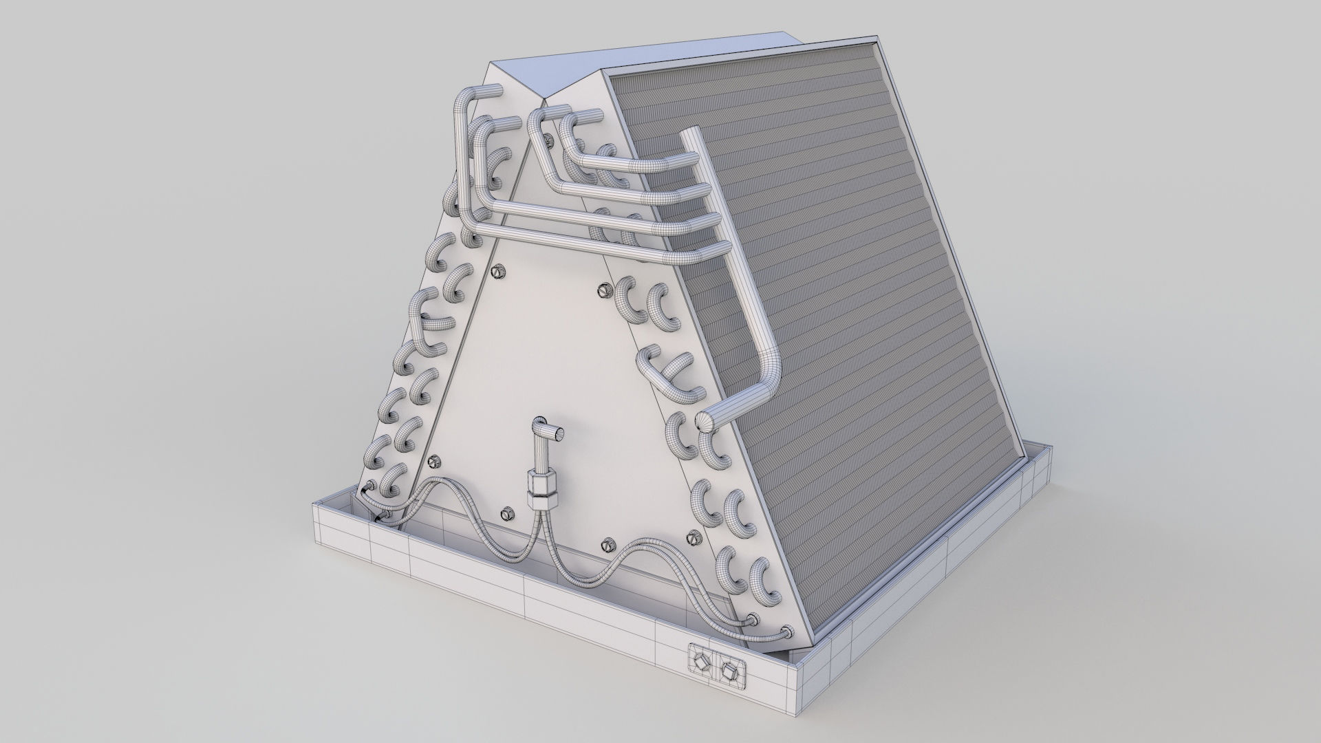 Evaporator 3D model CGTrader