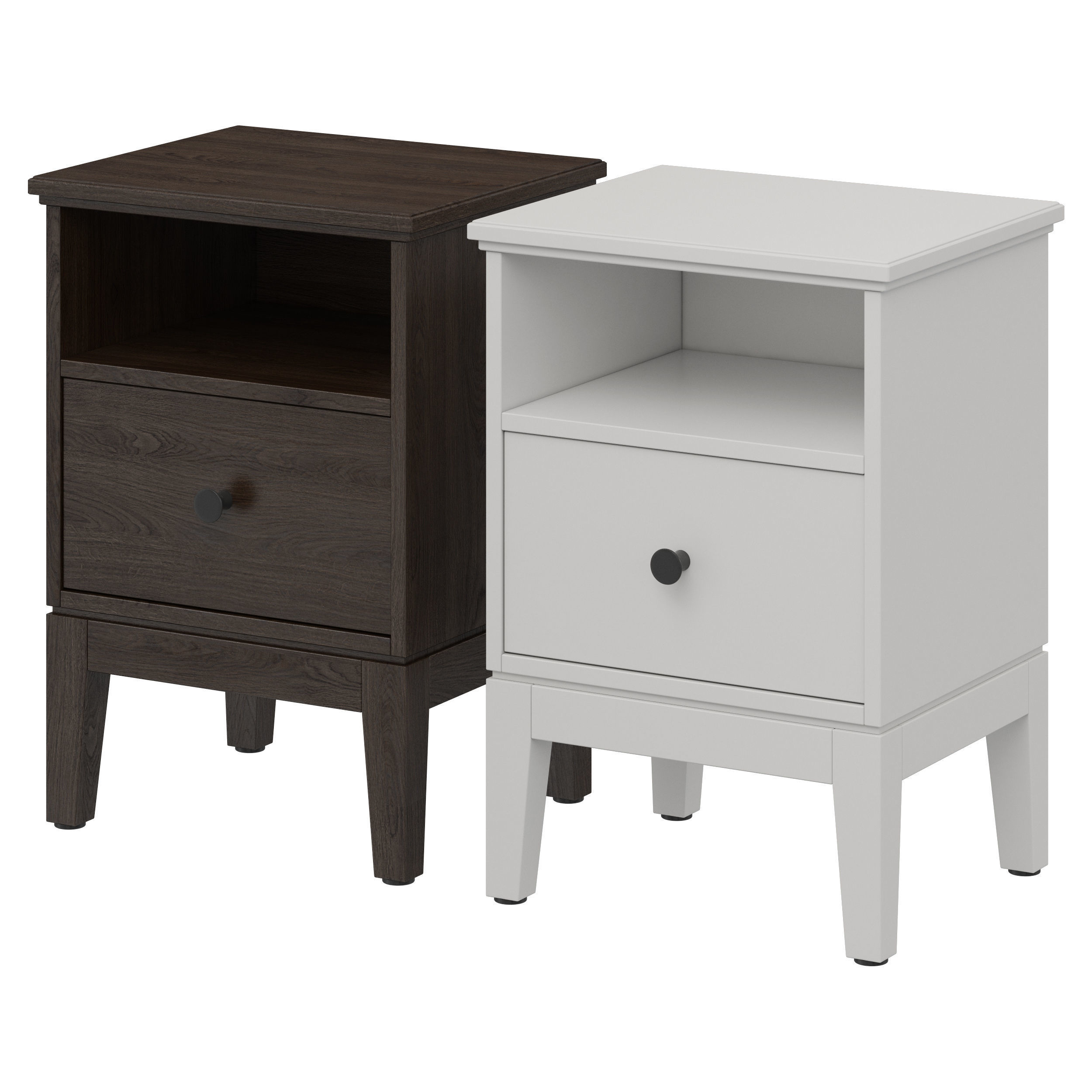 IKEA IDANAS nightstand 3D model CGTrader