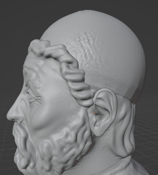 Ptolemy bust 3D model 3D printable | CGTrader