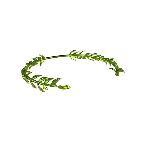3D model Laurel Wreath Head v1 006 VR / AR / lowpoly CGTrader