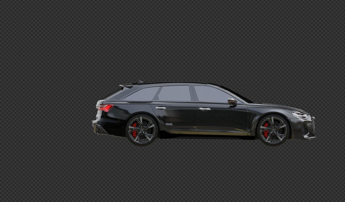 audi r6 3D model | CGTrader