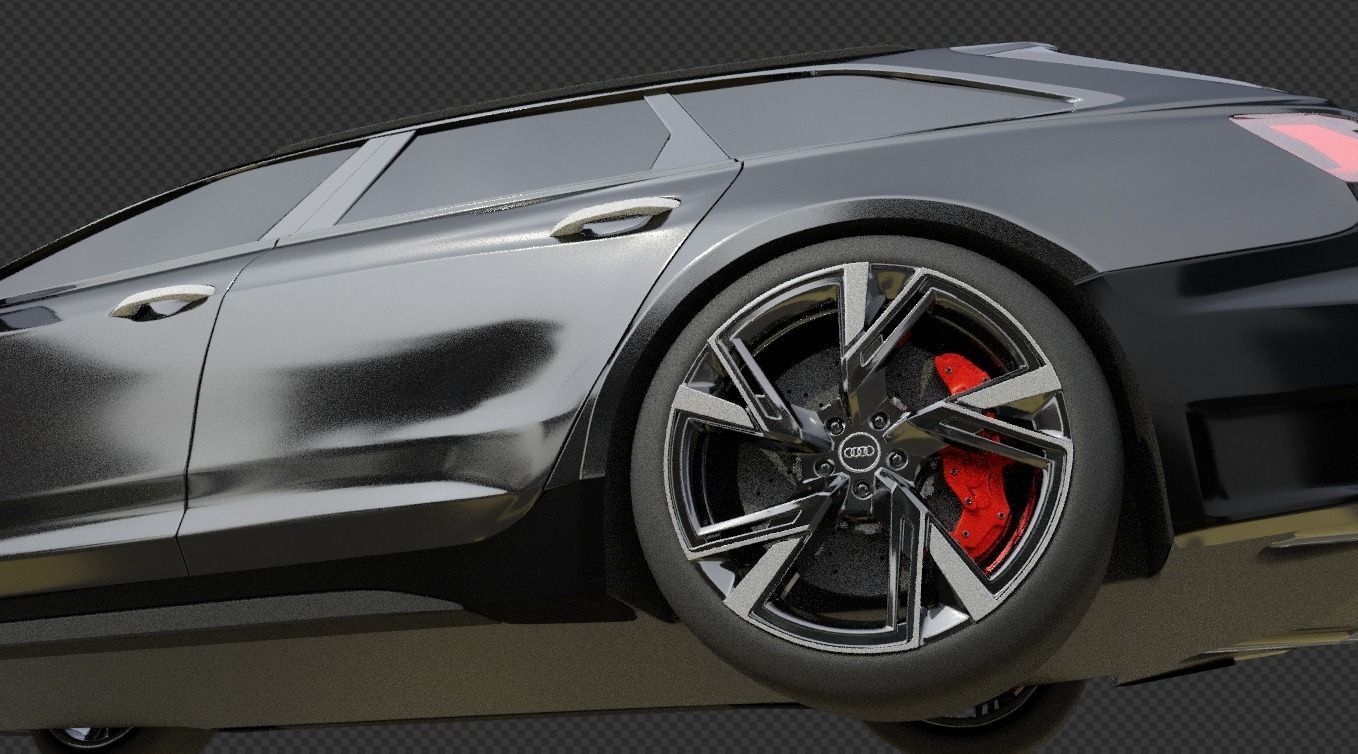 audi r6 3D model | CGTrader