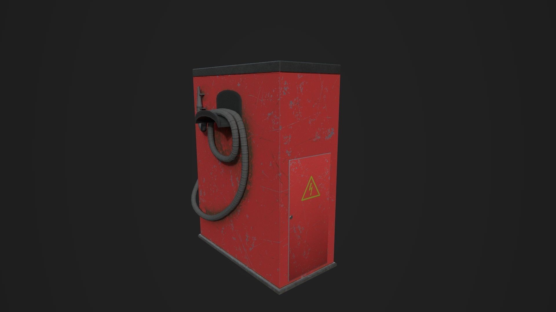 3D model Gas Stations Vacuum Cleaner VR / AR / lowpoly CGTrader