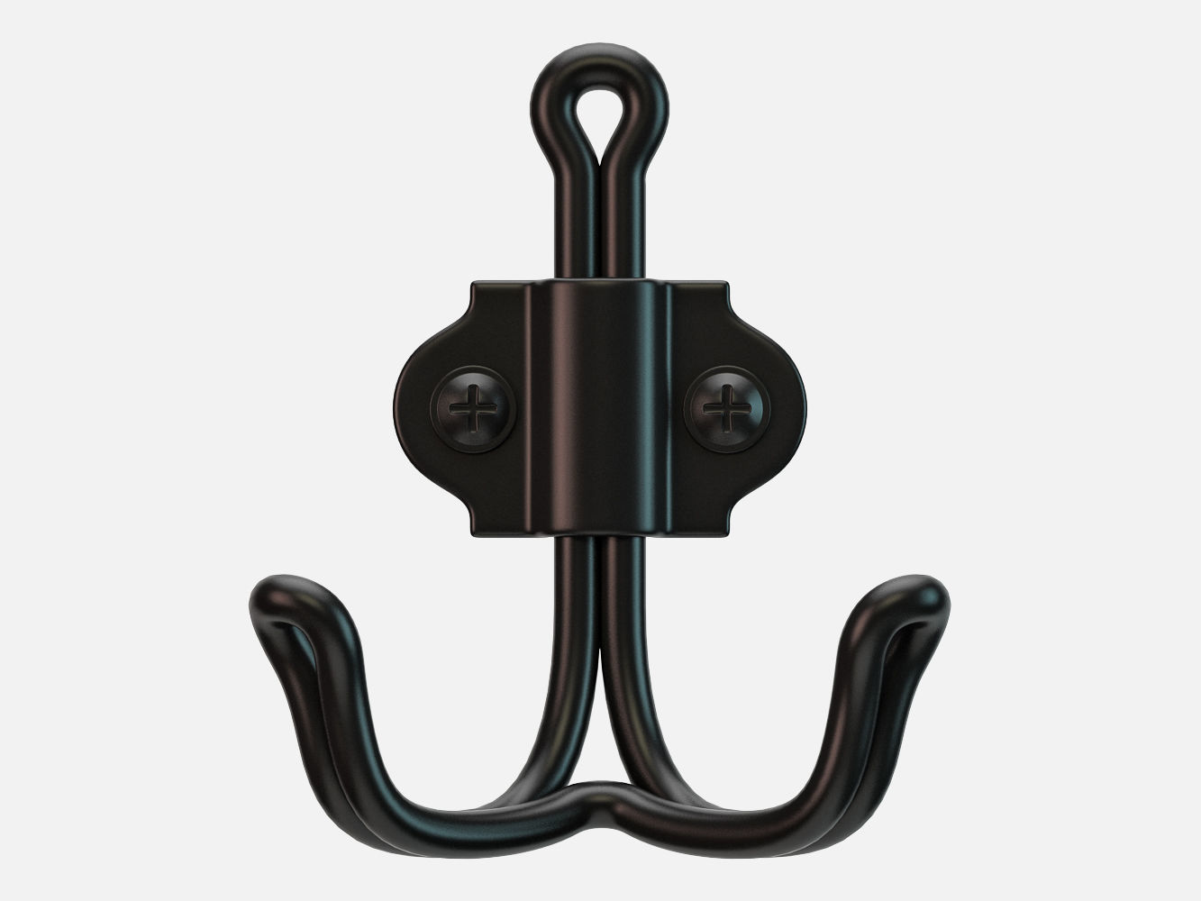 IKEA Svartsjon Double hook free 3D model CGTrader
