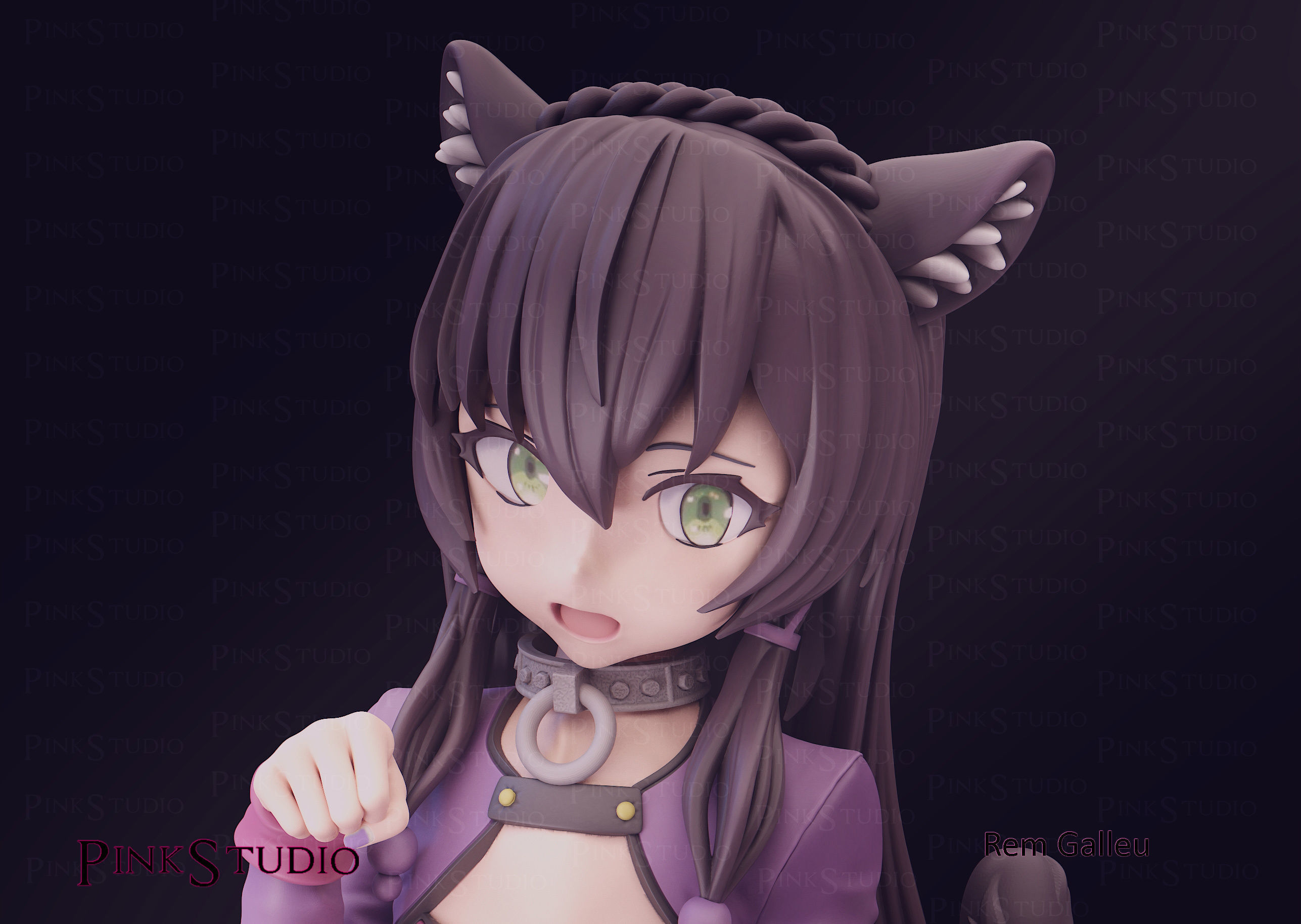 How not to summon a demon lord - Rem Galleu 3D model 3D printable