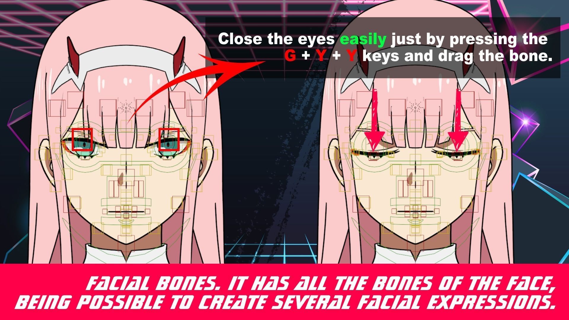 3D model Zero Two Battle Darling in the Franxx Blender VR / AR