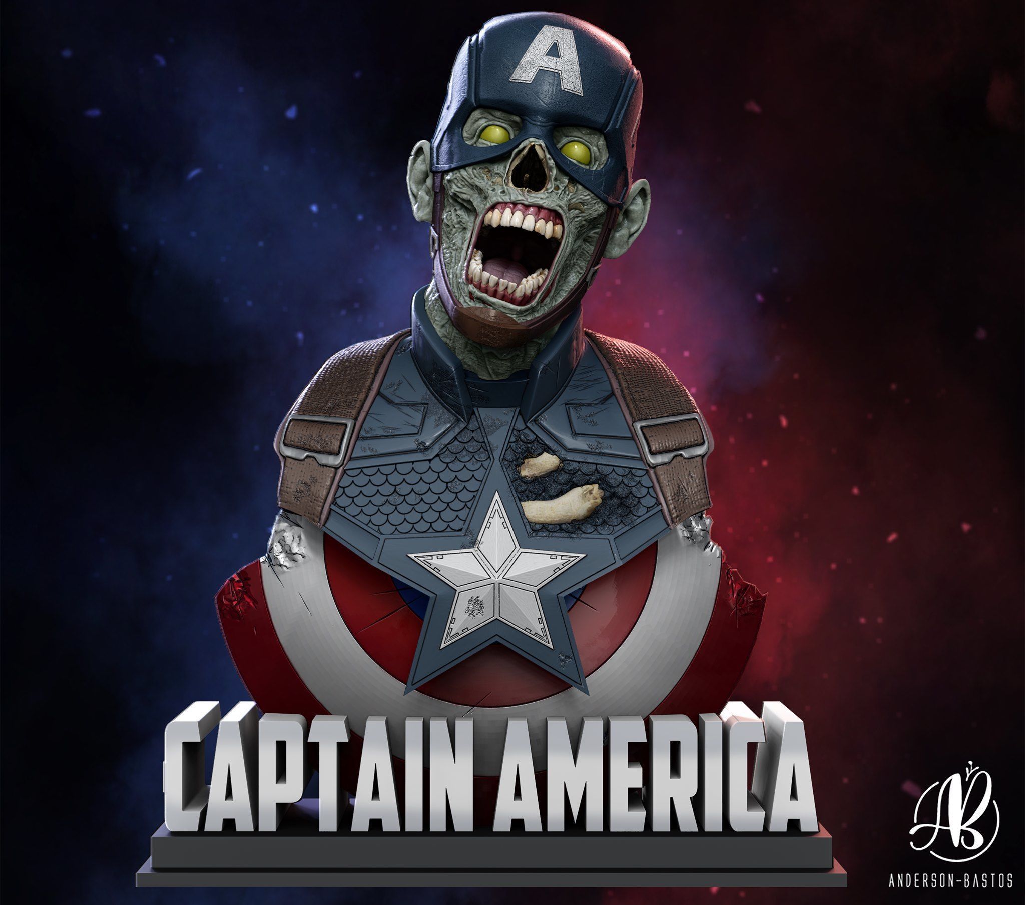 Iron Studios Marvel Infinity Saga - Captain America Battle Of New York BDS Art Scale 1/10 au meilleur prix sur