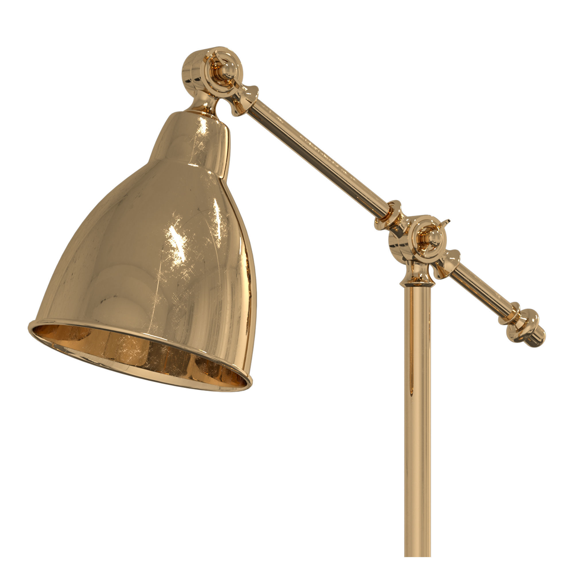 IKEA BAROMETER Work lamp 3D model CGTrader