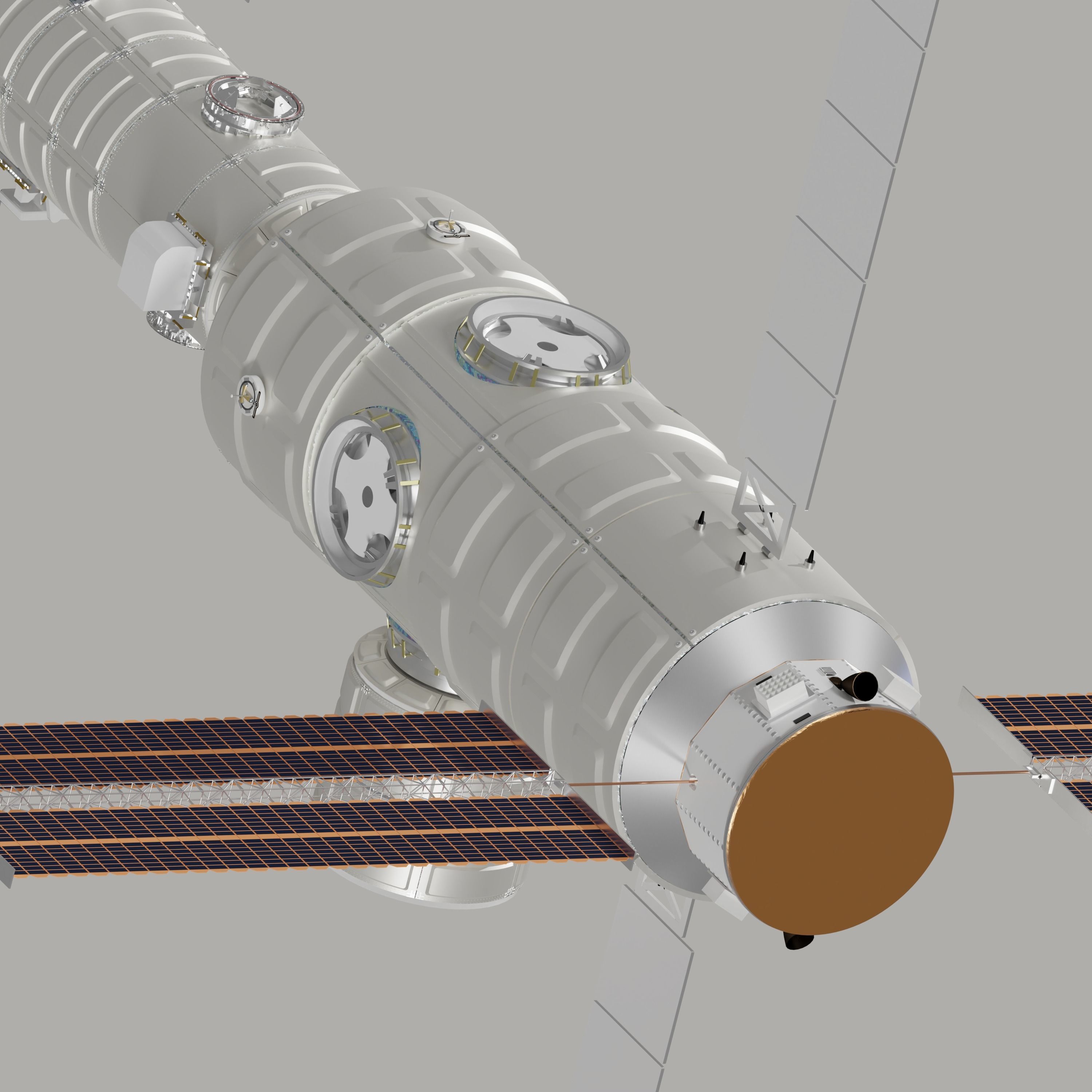 Northrop Grumman CLD Station 3D model CGTrader