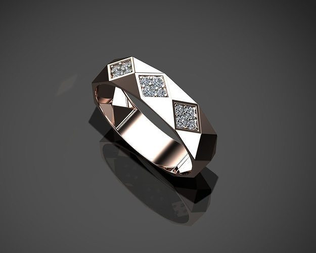 wedding ring free 3D model 3D printable | CGTrader