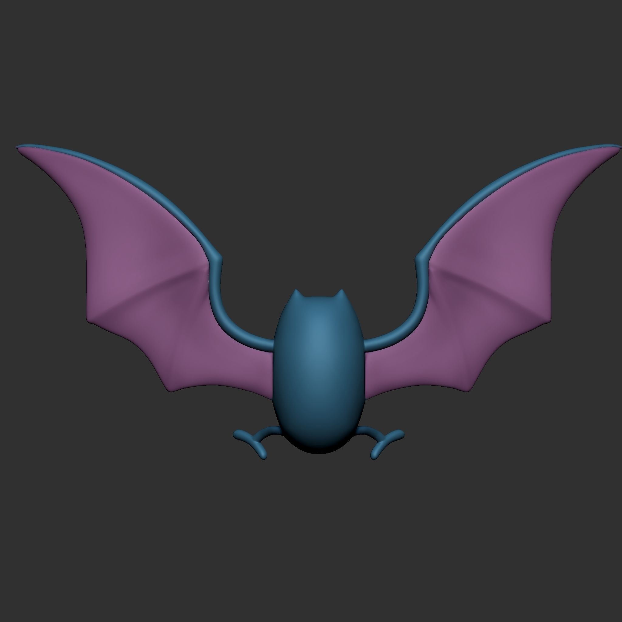 GOLBAT POKEMON 3D model 3D printable | CGTrader