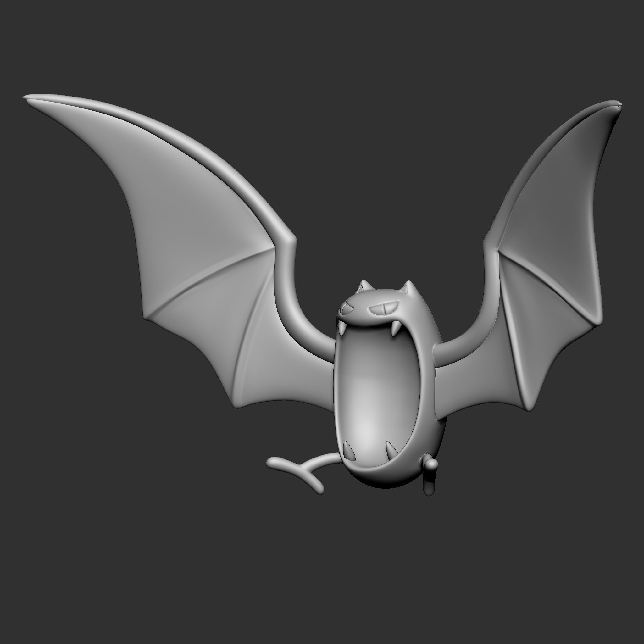 GOLBAT POKEMON 3D model 3D printable | CGTrader