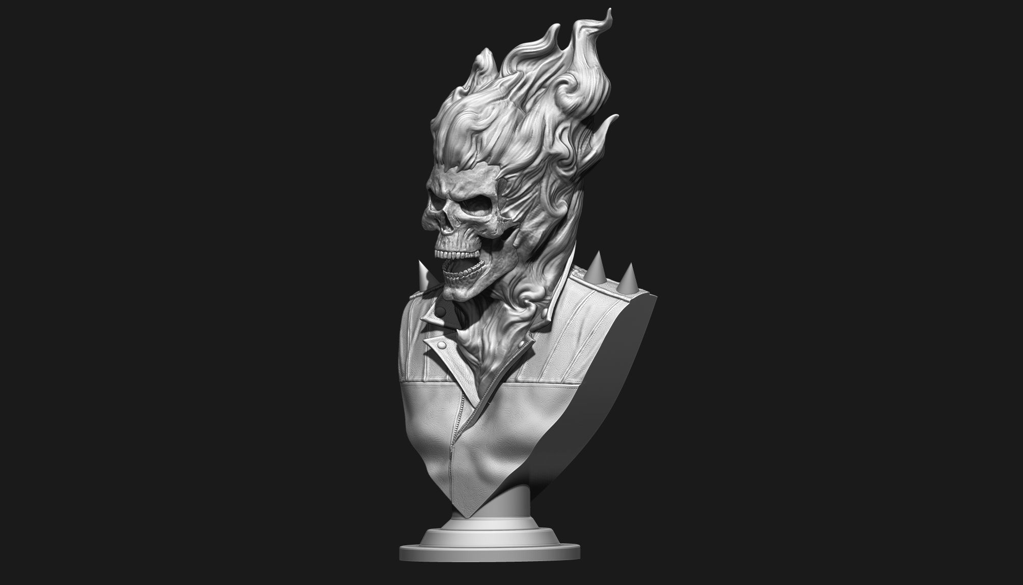 Ghost Rider 3D model 3D printable | CGTrader