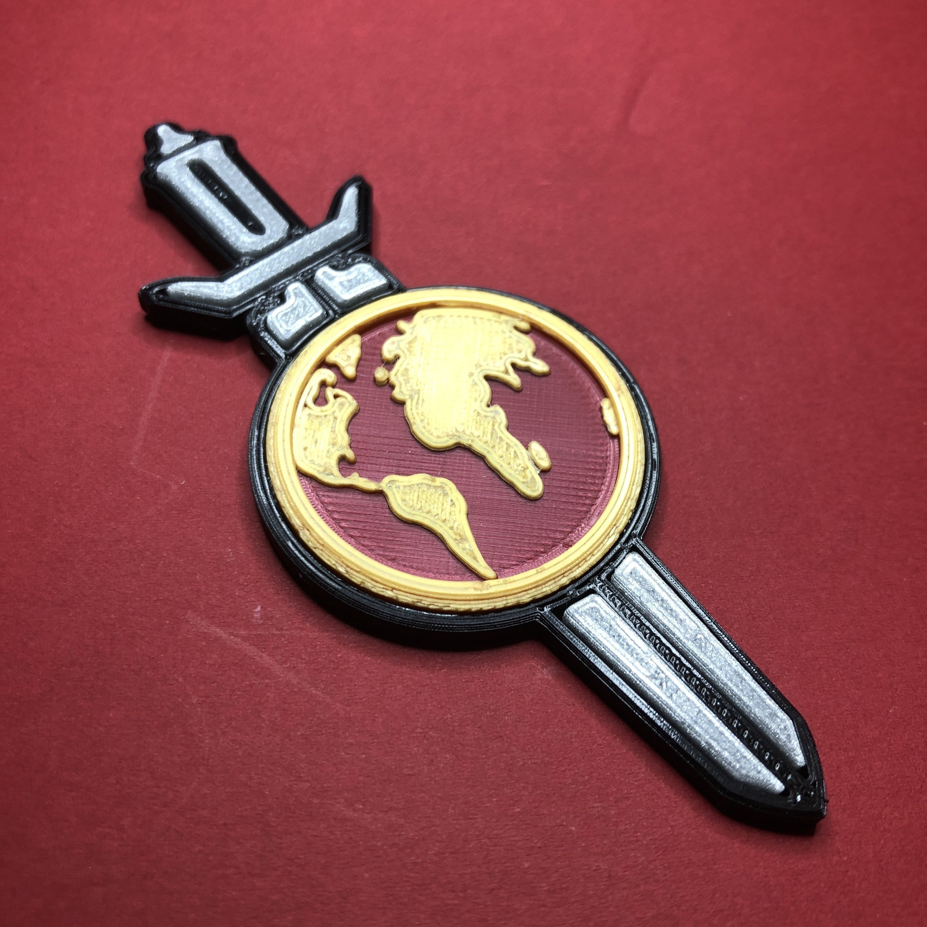 Star Trek Mirror Universe Terran Empire Insignia 3D model 3D printable ...