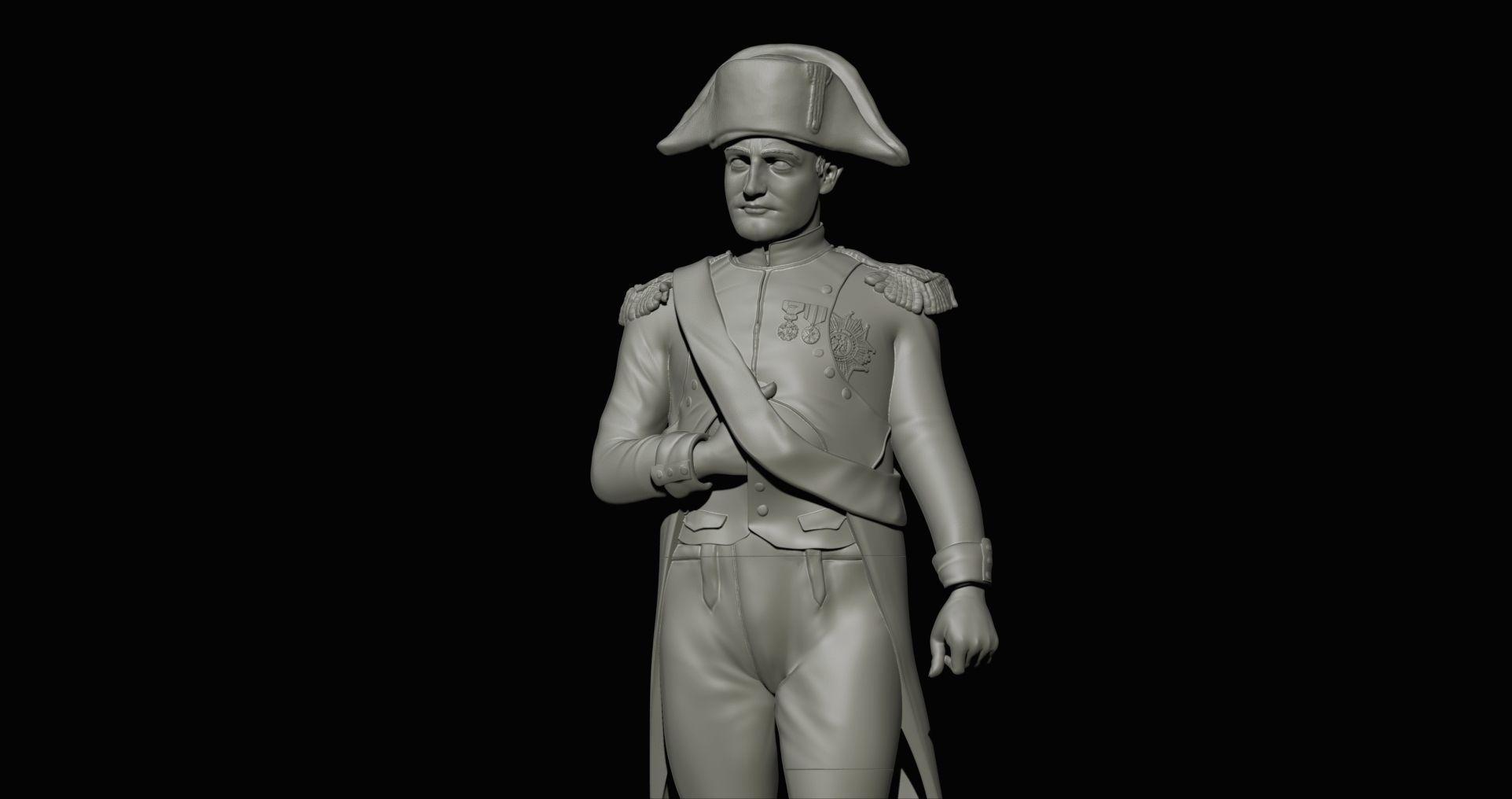 napoleon bonaparte 3D model 3D printable CGTrader