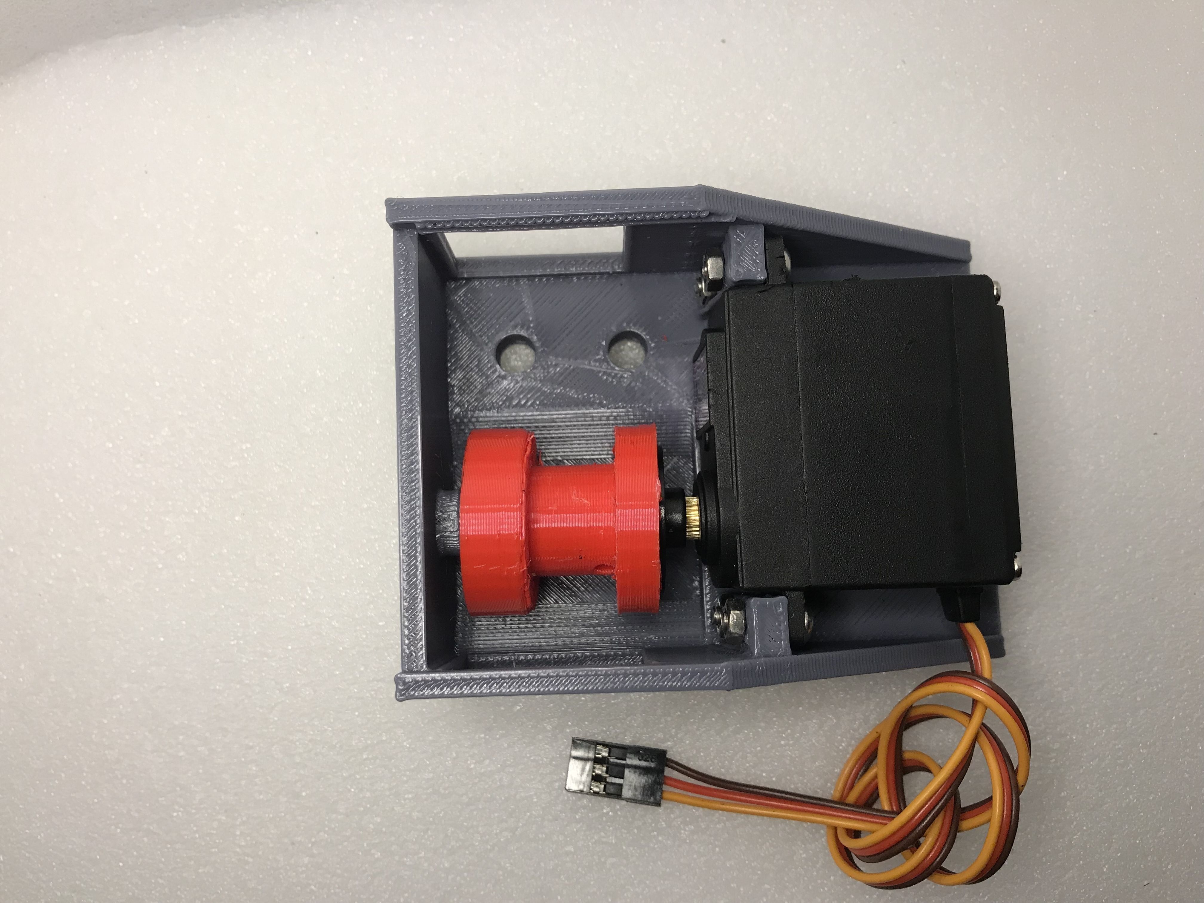 MG996R Servo winch 3D model 3D printable CGTrader