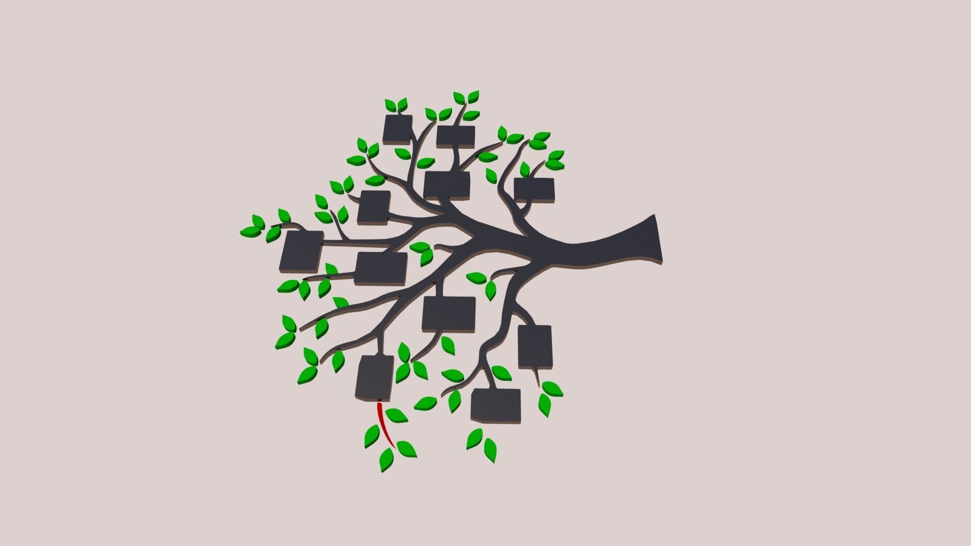 3D model family tree VR / AR / low-poly | CGTrader