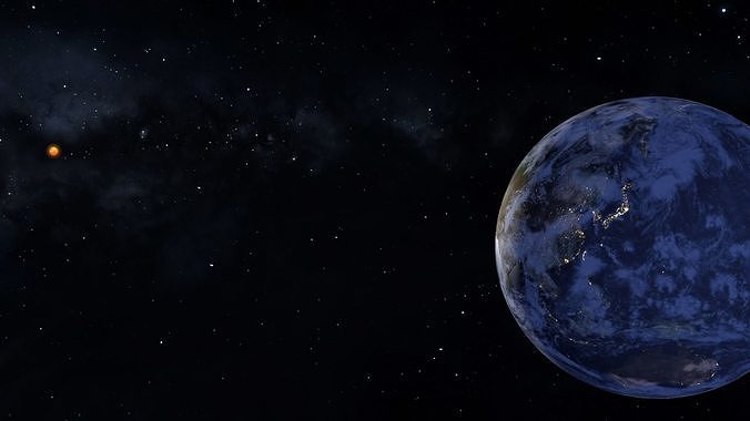 Realistic Solar System Model built to scale 3D model | CGTrader