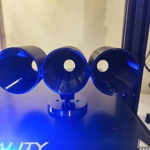 Triple Gauge pod 52 mm 3D model 3D printable CGTrader