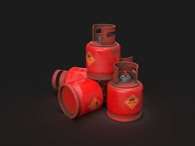 3D model Gas Bag VR / AR / lowpoly CGTrader