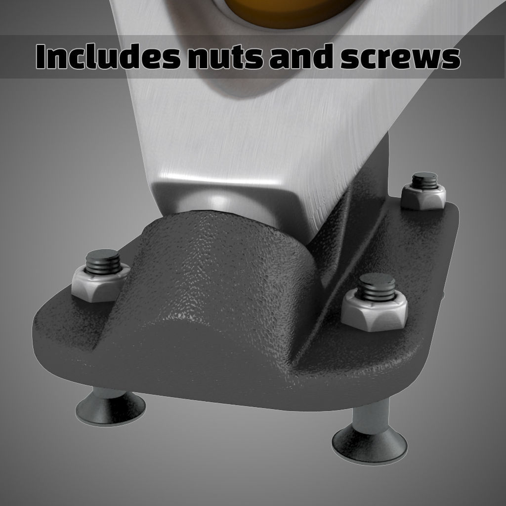 Inverted Trucks 3D model CGTrader