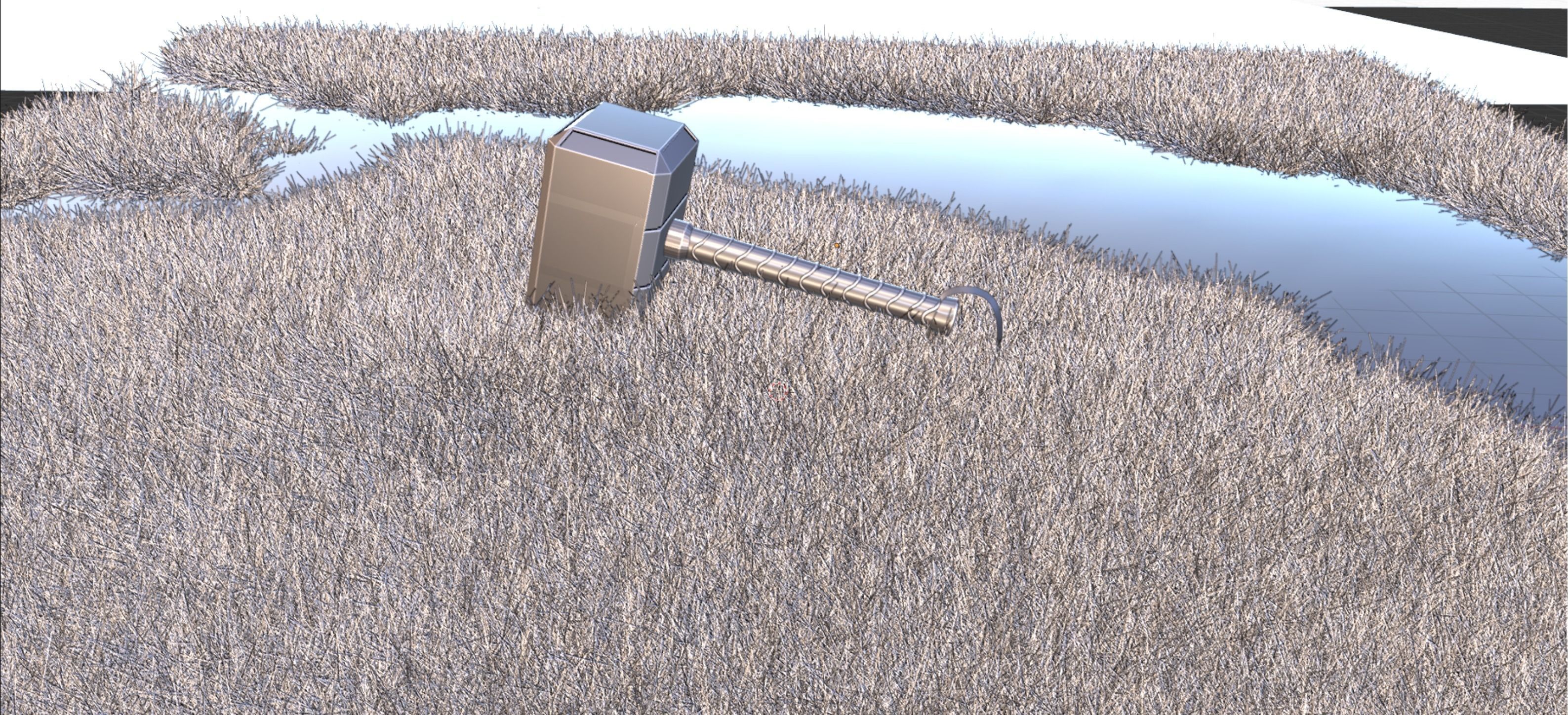 Texture thor game hammer VR / AR / lowpoly CGTrader