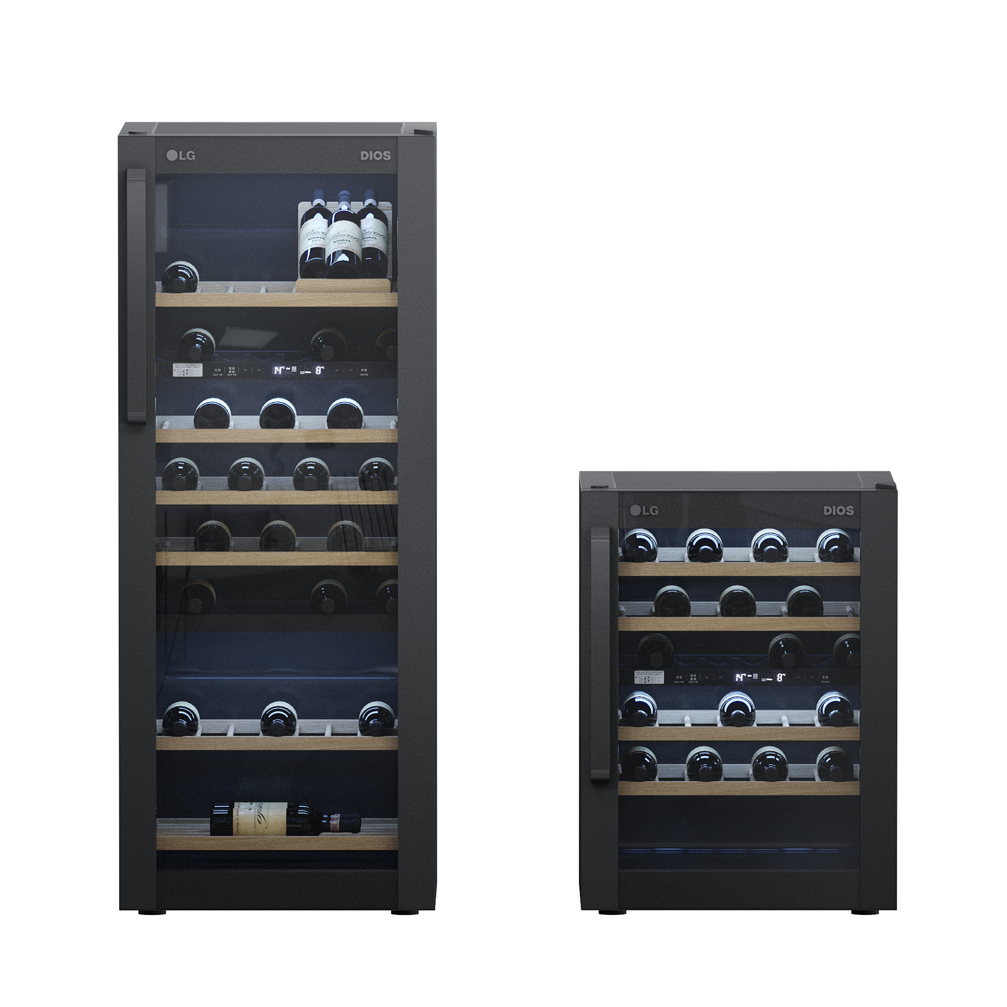LG Dios Wine cellar 3D model CGTrader