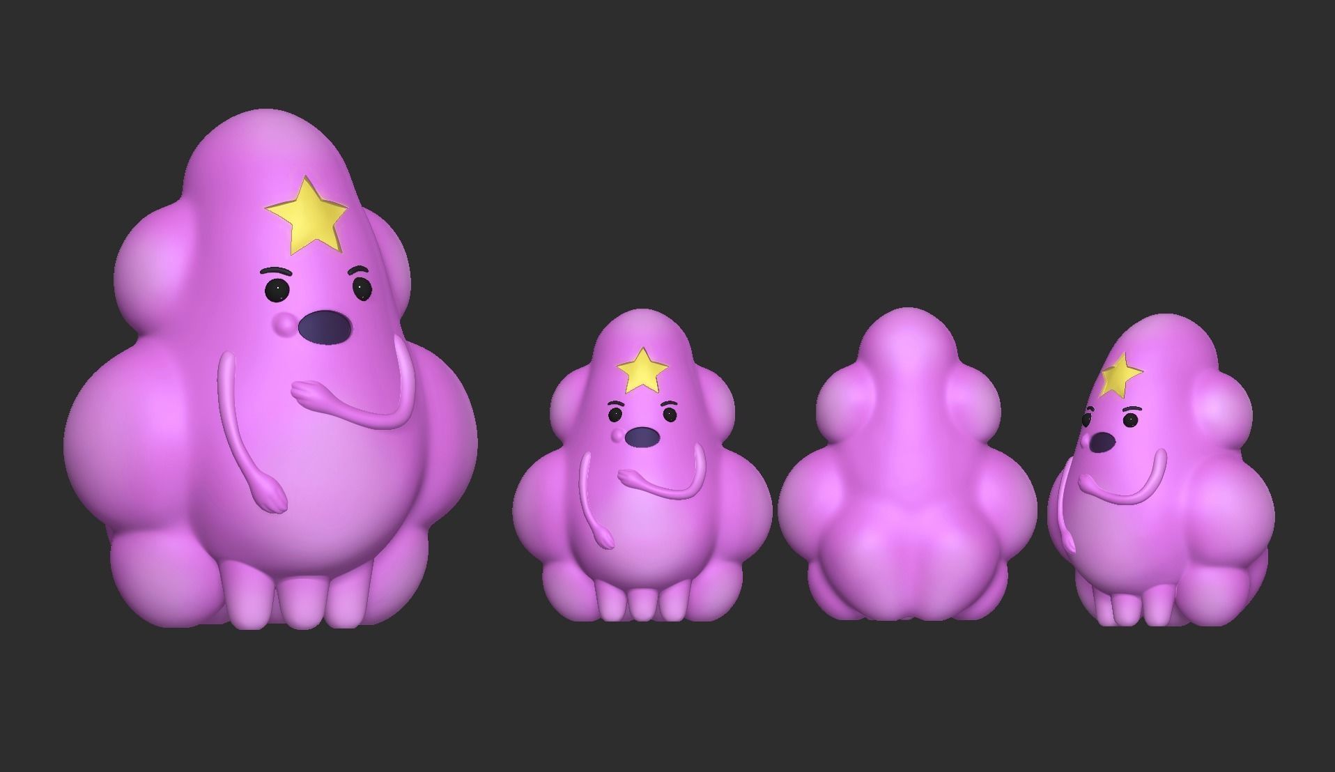Lumpy Space Princess-LMP 3D model 3D printable | CGTrader