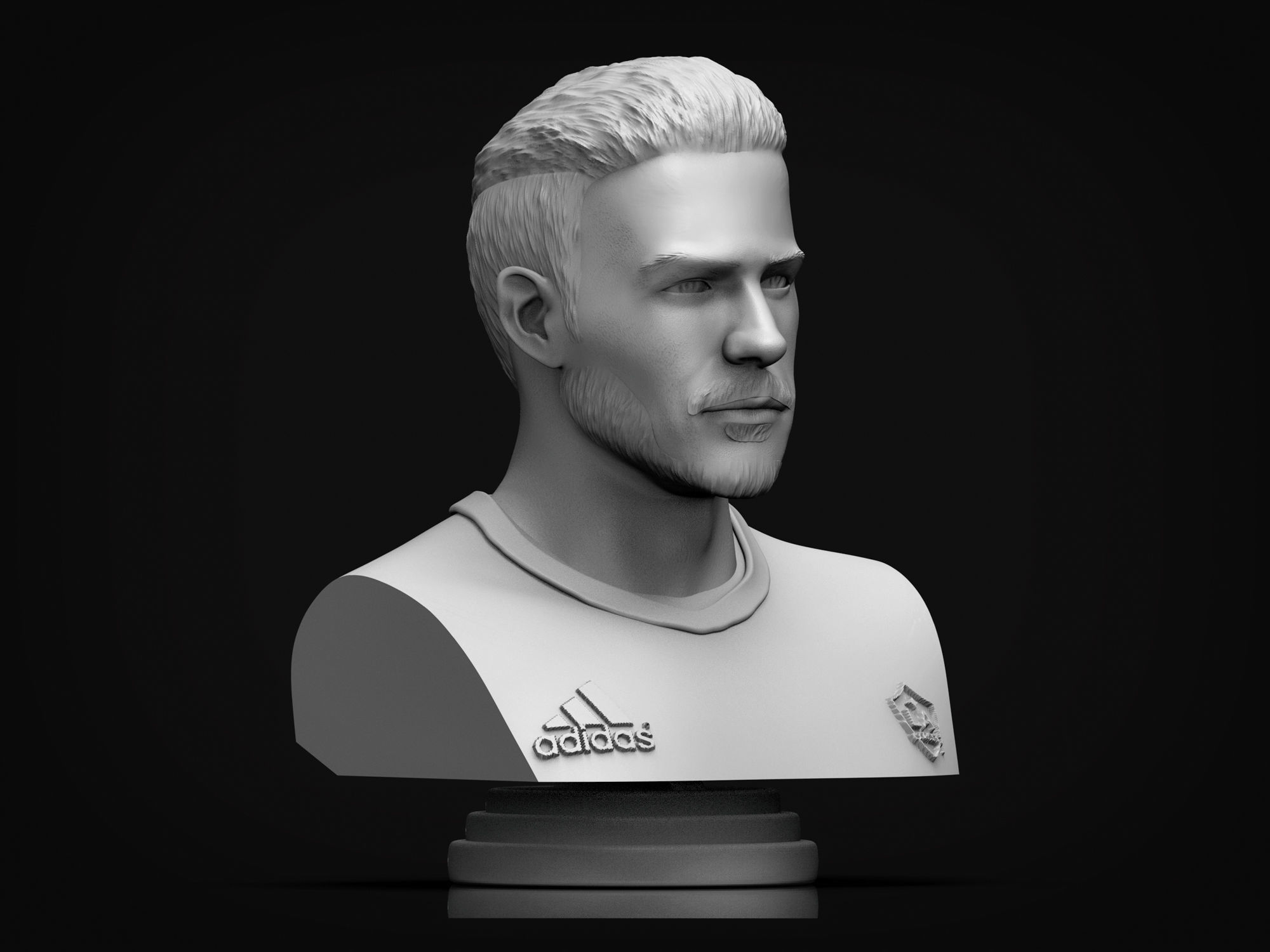 David Beckham 3D Printable Bust 3D Model 3D Printable CGTrader David Beckham 3D Printable Bust 3D Model 3D Printable CGTrader
