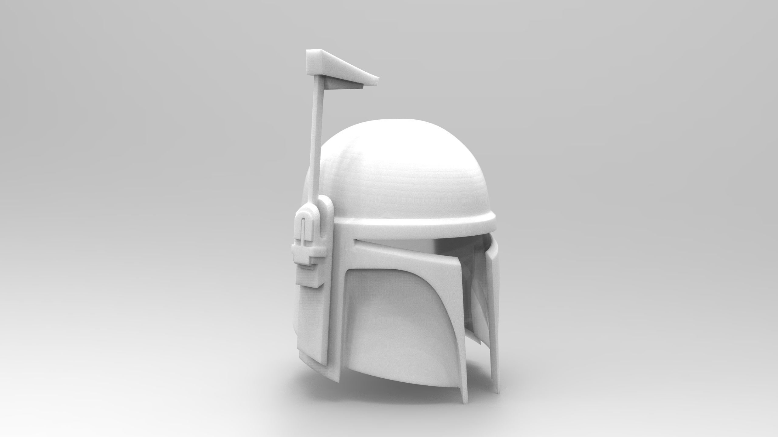3D Printable Mandalorian Helmet 3D model 3D printable | CGTrader