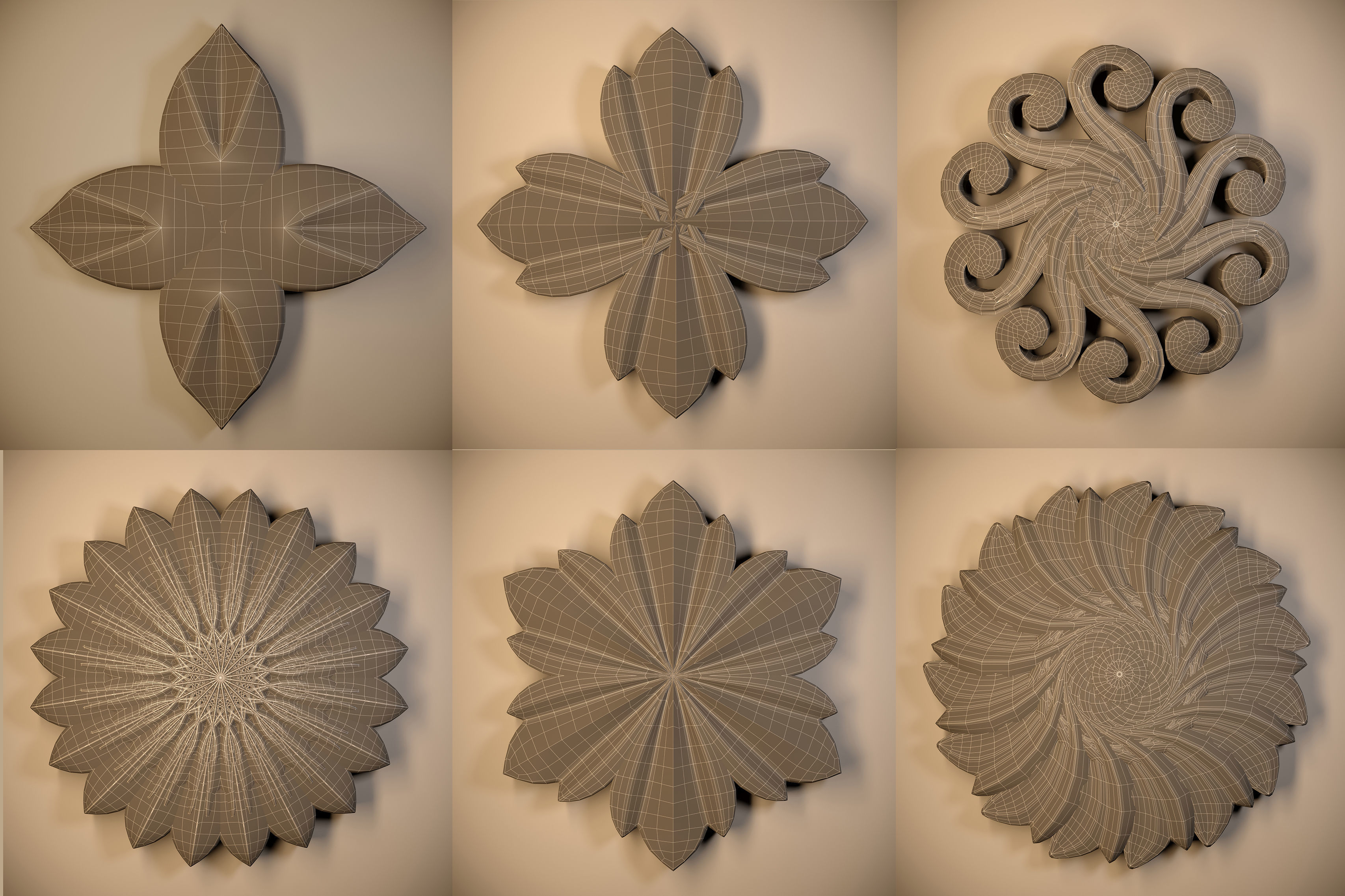 ARCHITECTURAL KITBASH-vol 1 3D model | CGTrader