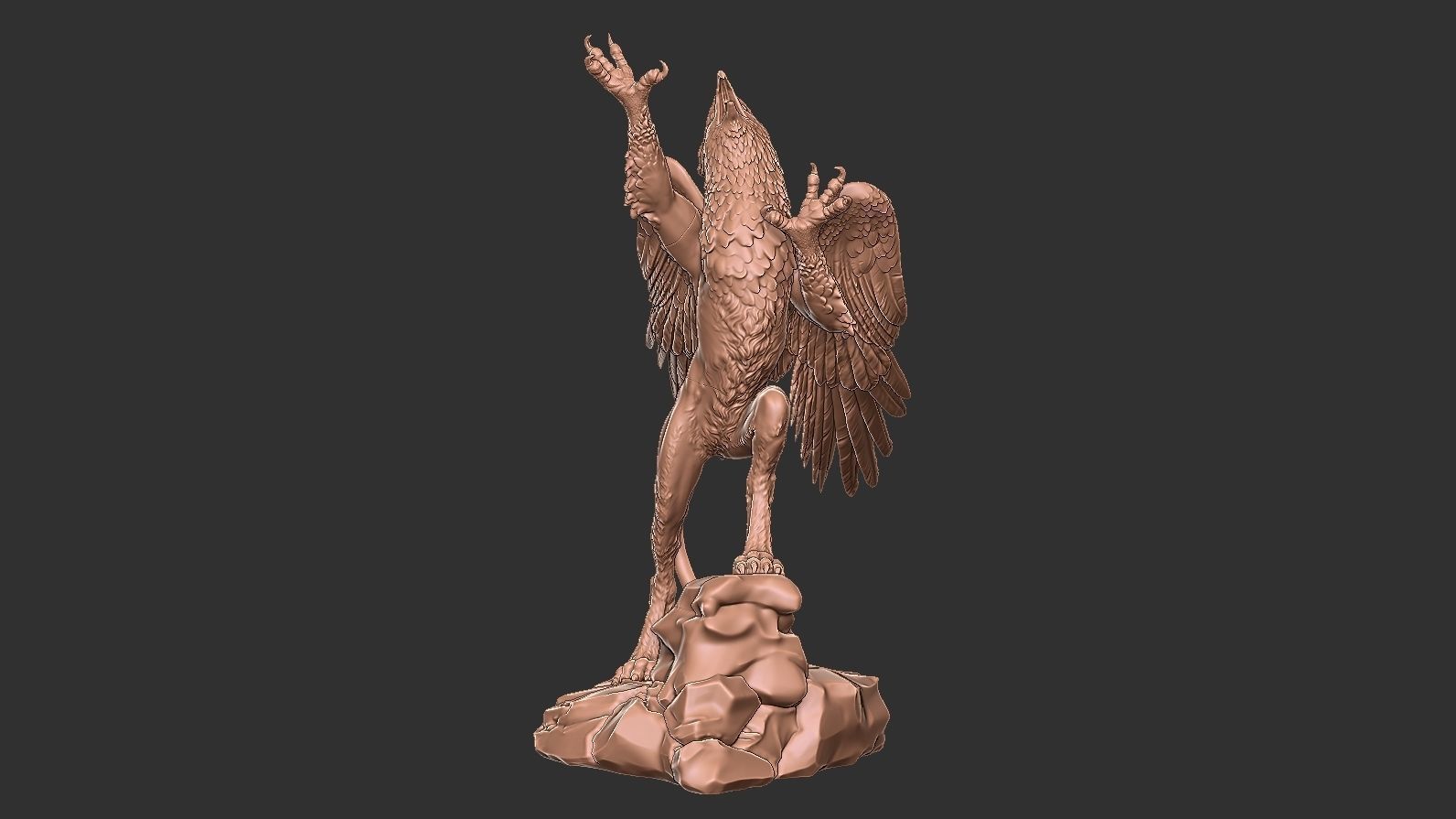 Griffin 3d print model 3D model 3D printable | CGTrader