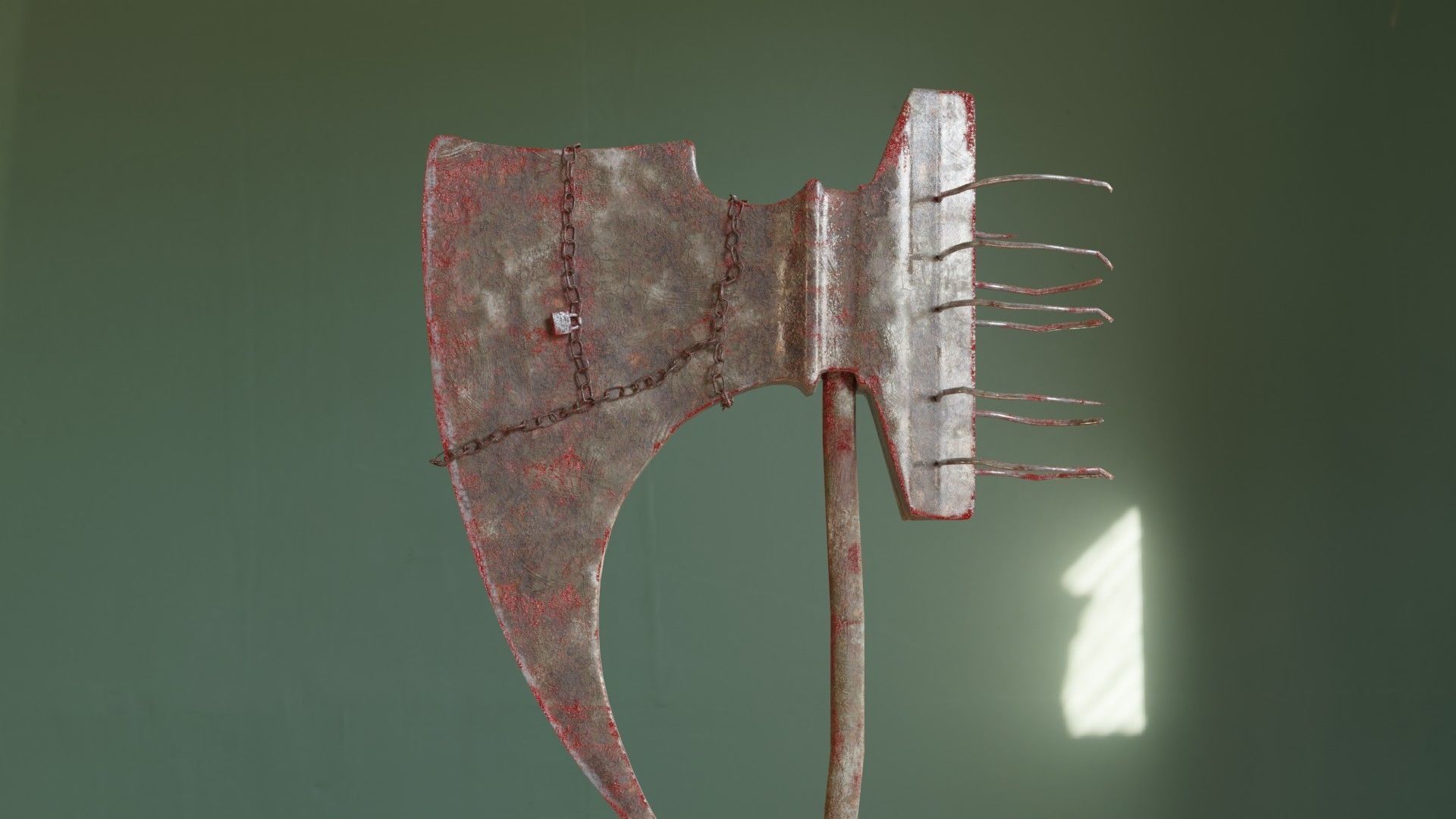 Bloody Executioners Axe 3D model CGTrader