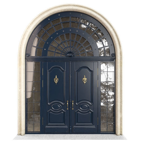 Entrance classic door 61