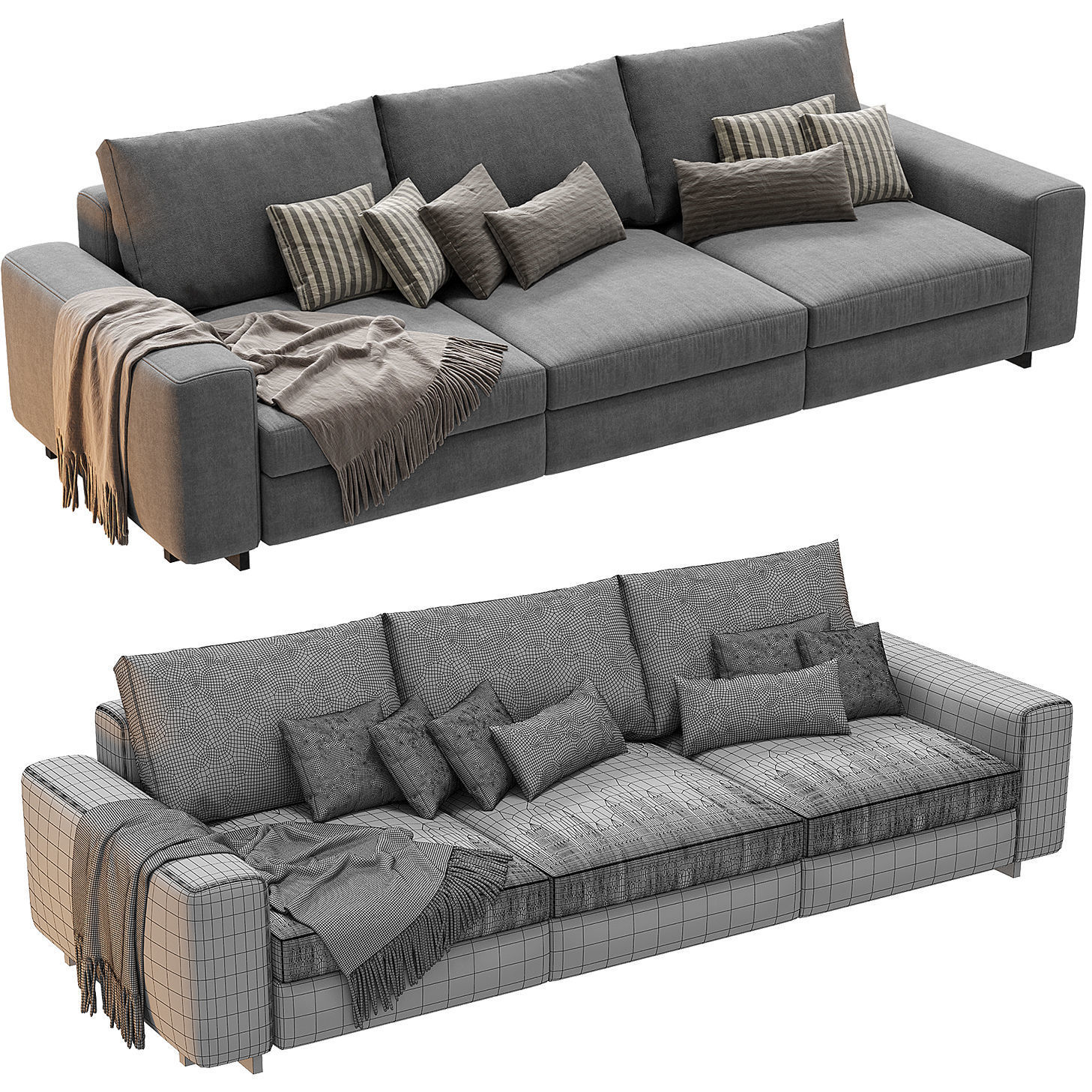 Article Abisko 2 Seats Sofa 3D model CGTrader
