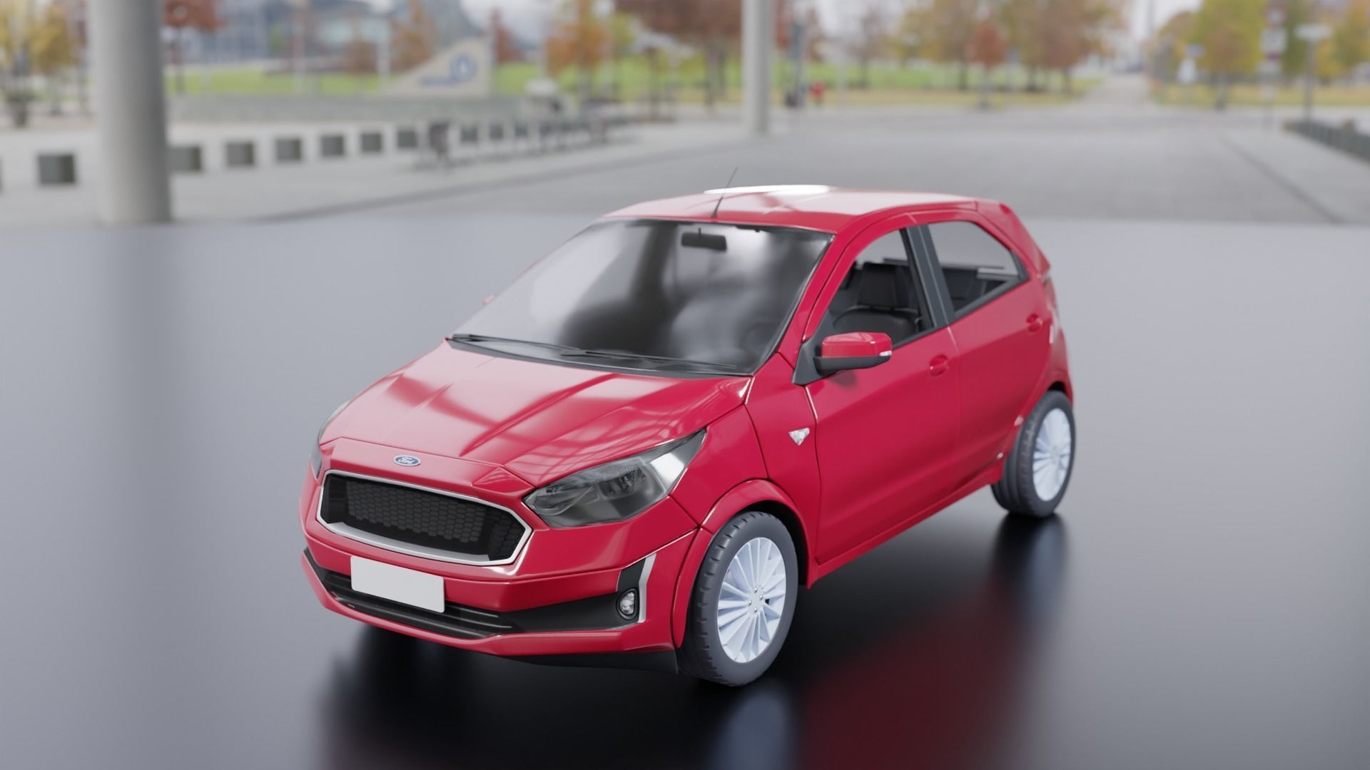 Ford Ka 3D model CGTrader