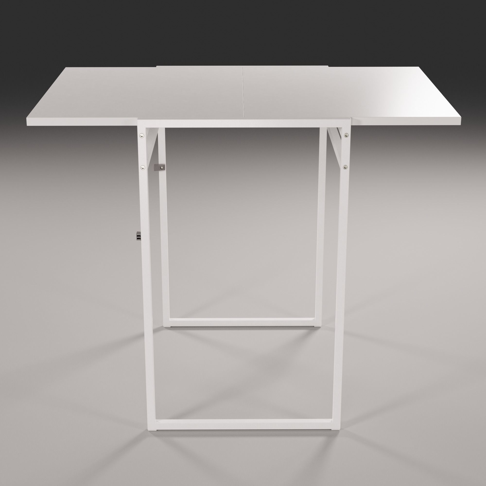 IKEA MUDDUS Drop Leaf Kitchen Table 3D model CGTrader