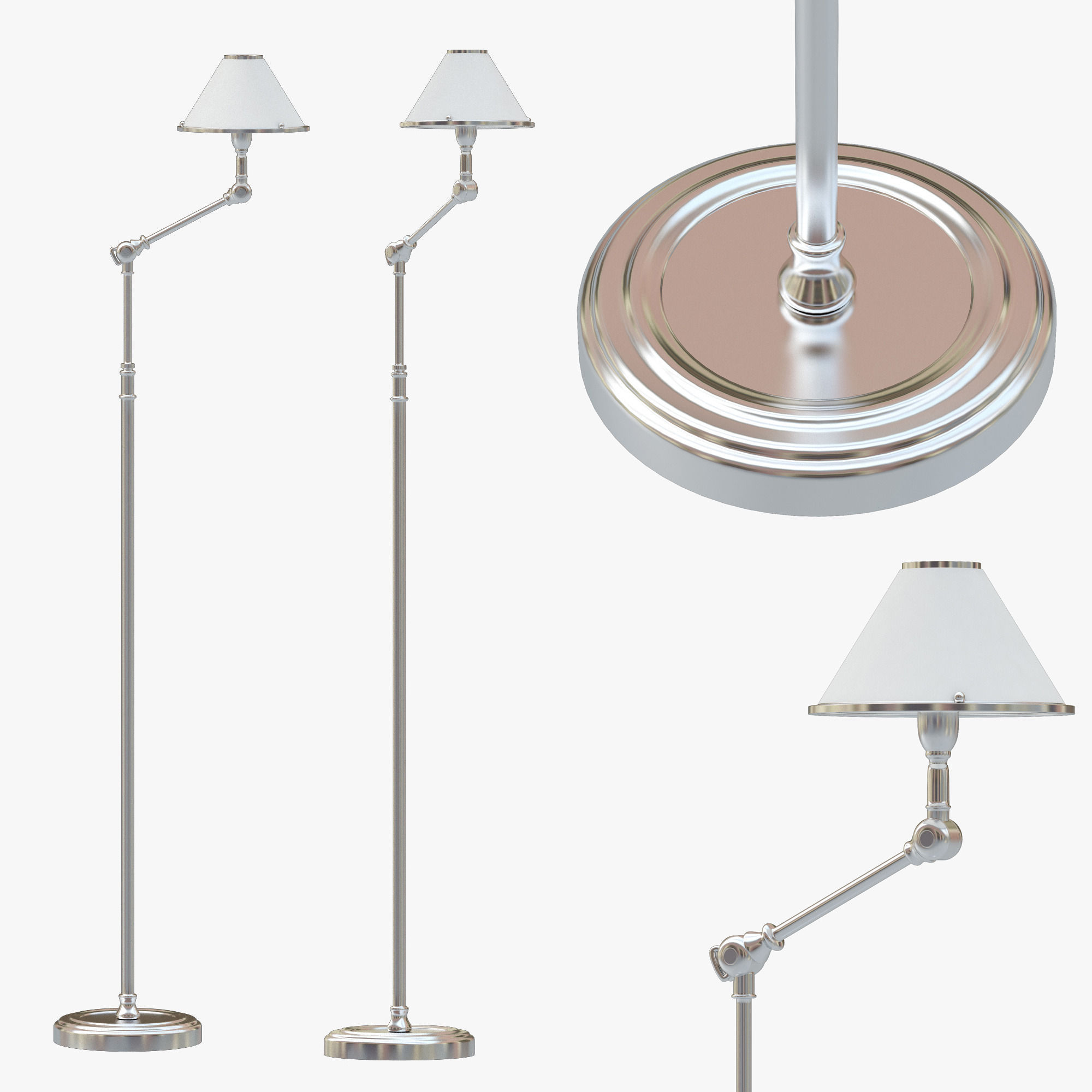 ralph lauren Anette Floor Lamp 3D model