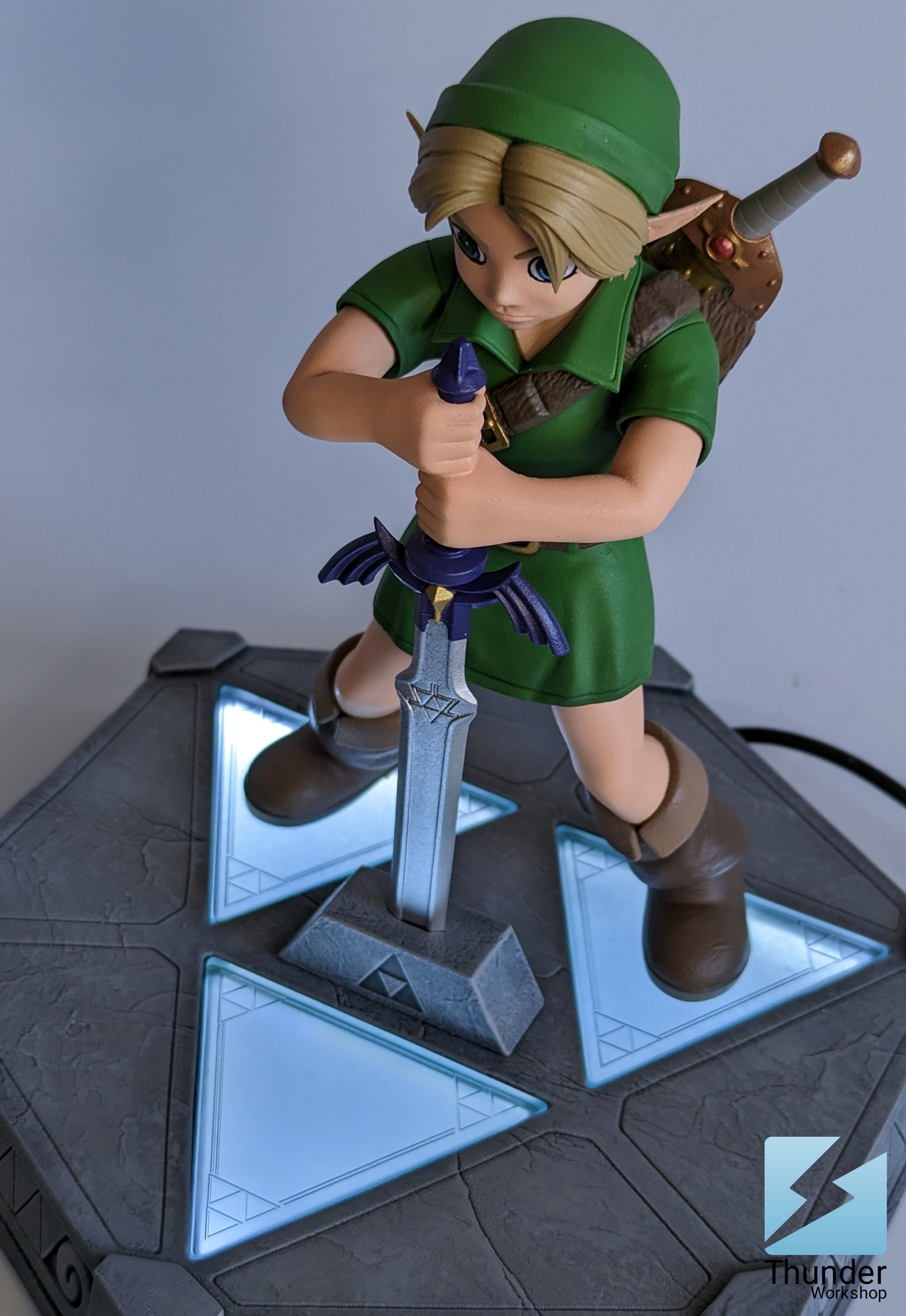 Zelda Ocarina Of Time Young Link 3D PRINTABLE STATUE 3D model 3D