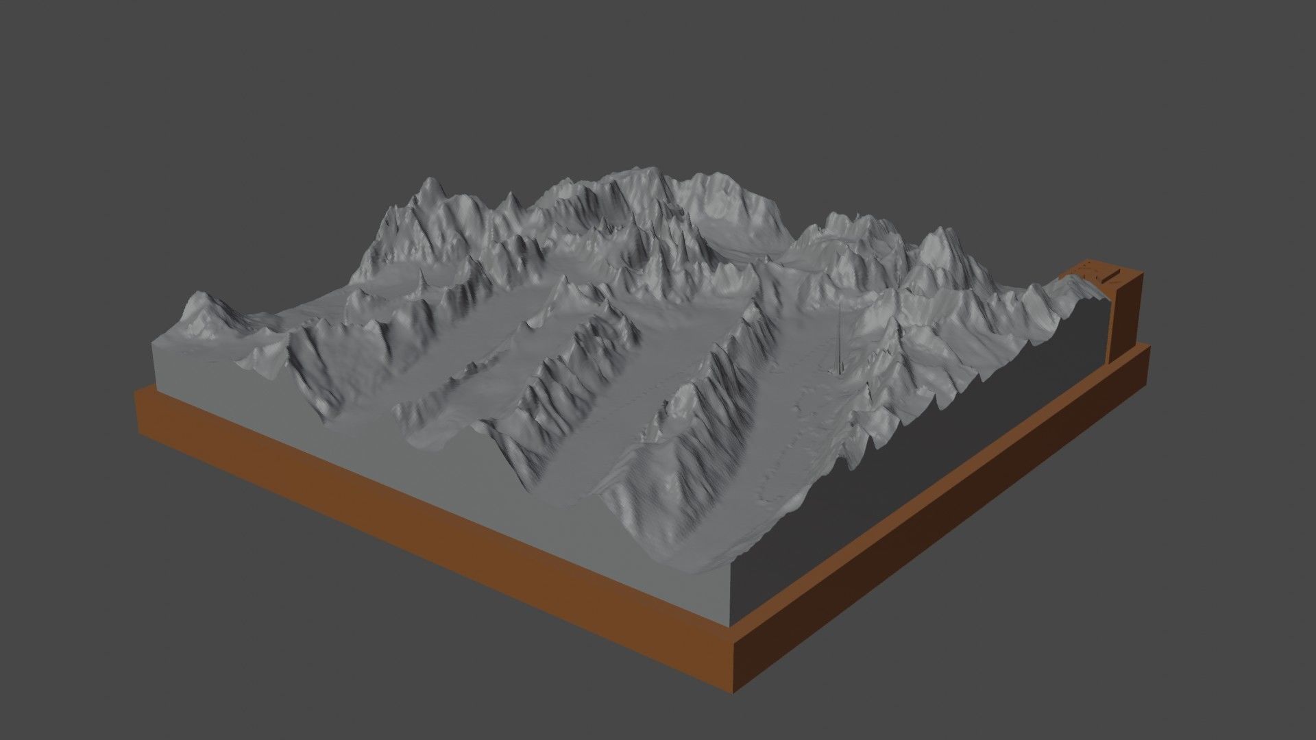 Kichatna Spire 3D model 3D printable CGTrader