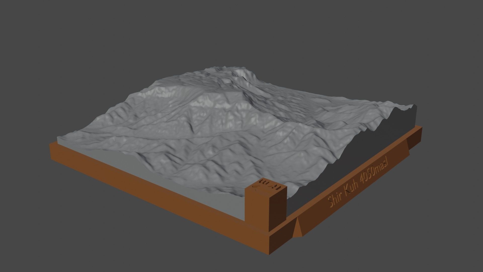 Shir Kuh 3D model 3D printable | CGTrader